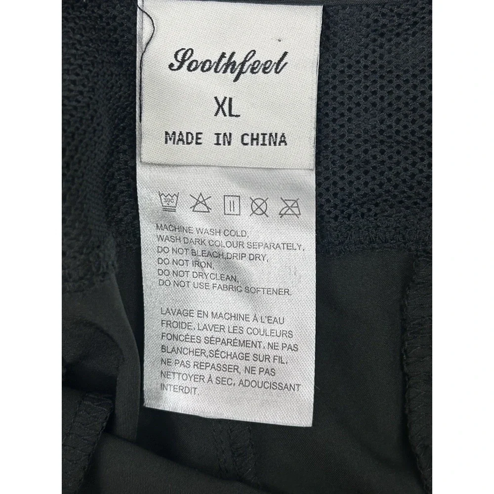 Soothfeel Men's Black Chino Shorts Xxl